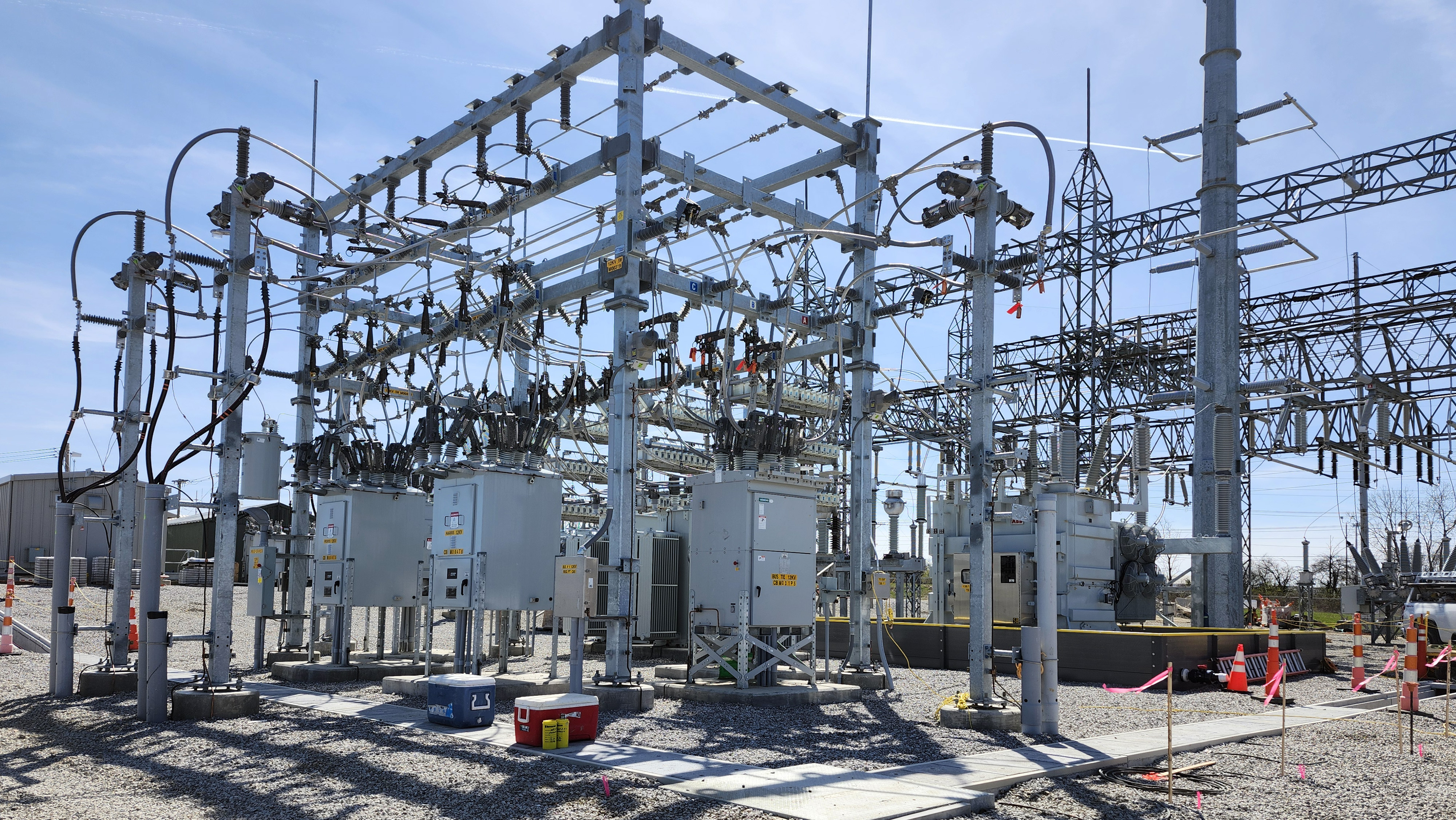 B&M high voltage team upgrades aging 138kV utility substation in Fort Wayne IN